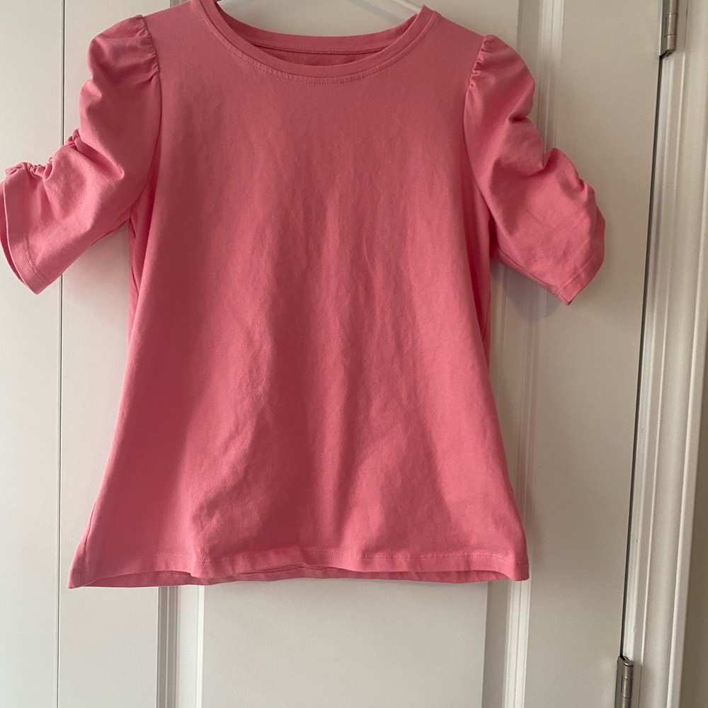 Kate Spade Ruched Sleeve Top Size Small - Picture 3 of 5